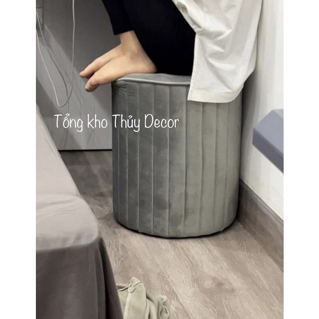 Ghế đôn nhung bàn trang điểm 𝑯𝑨̀𝑵𝑮 𝑳𝑶𝑨̣𝑰 1 ghế sofa G̶I̶Á̶ ̶4̶5̶0̶K̶  𝐠𝐢𝐚̉𝐦 𝐜𝐨̀𝐧 𝟑𝟓𝟓𝐤 | BigBuy360 - bigbuy360.vn