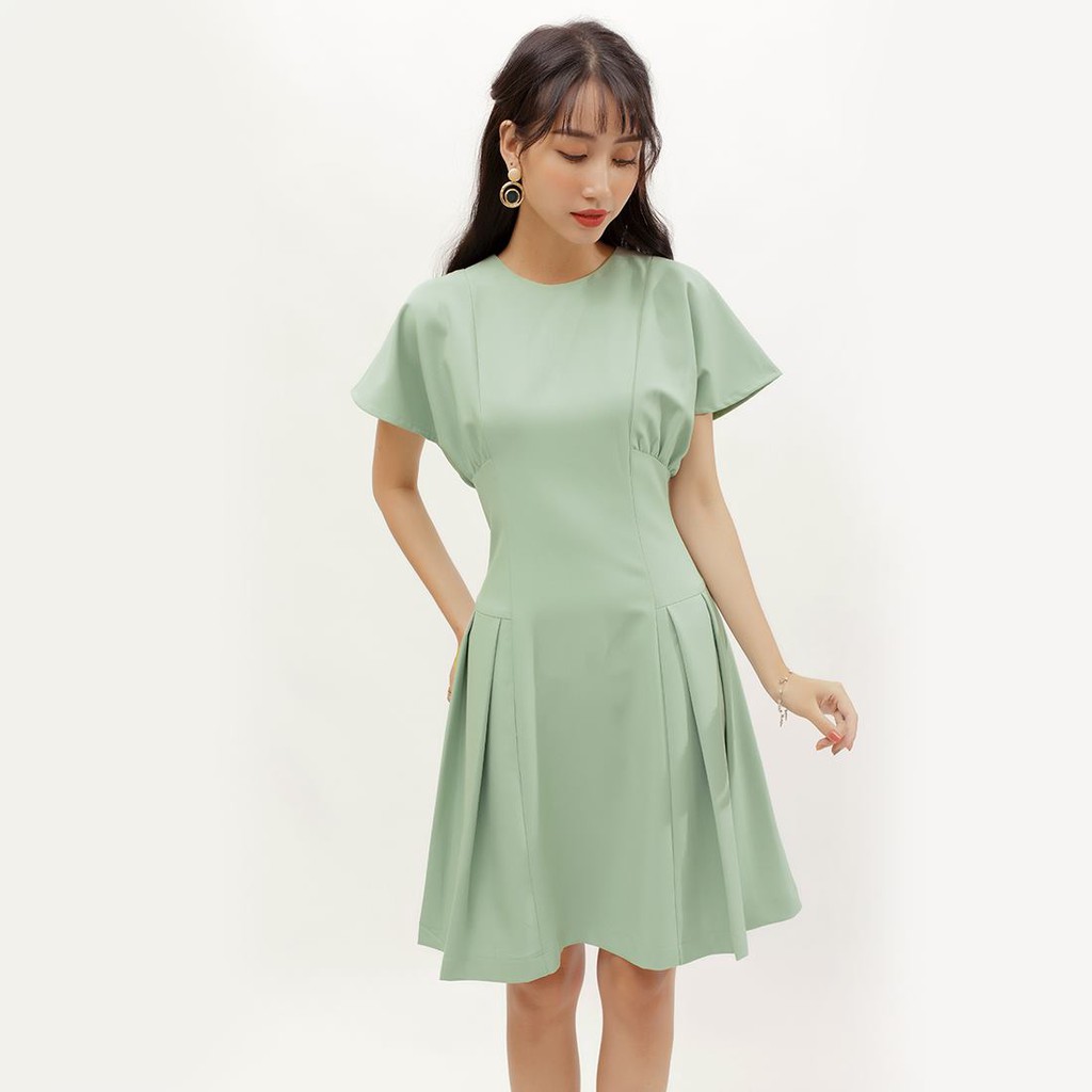 Đầm xòe cao cấp thời trang Eden tay cánh dơi duyên dáng nữ tính - D378 | BigBuy360 - bigbuy360.vn