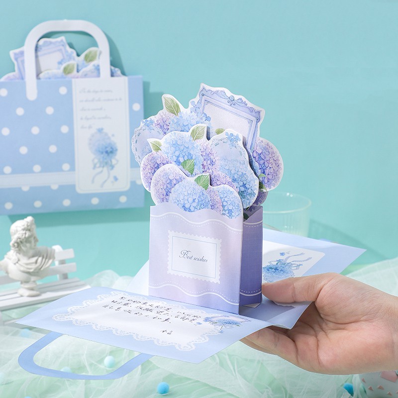 Thiệp chúc mừng 3D sáng tạo làm quà tặng độc đáo cho ngày valentine
