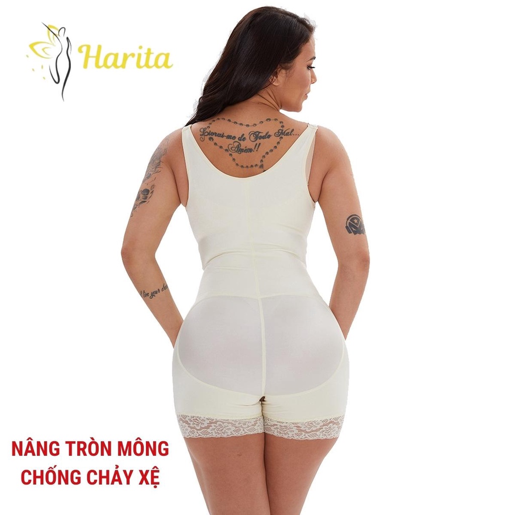 Áo định hình toàn thân gen nịt bụng giảm eo, nâng mông Harita cao cấp xuất Nhật
