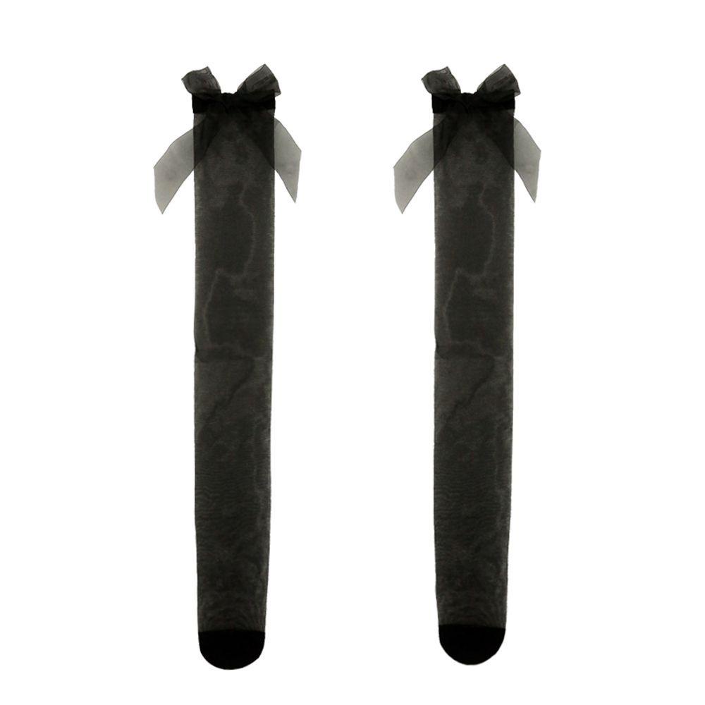 Quần Tất Mỏng Không Đường May Đính Nơ Dễ Thương Cho Nữ