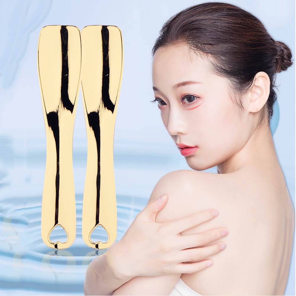 Thìa mini múc mỹ phẩm trang điểm kem dưỡng da bằng hợp kim kẽm