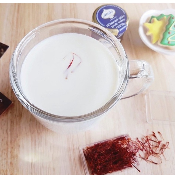 Nhụy Hoa Nghệ Tây Saffron Organic Hy Lạp nhãn hiệu Krokos Kozanis hộp giấy đỏ 1g