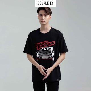 Áo thun nam couple tx in xe ff mts 1179