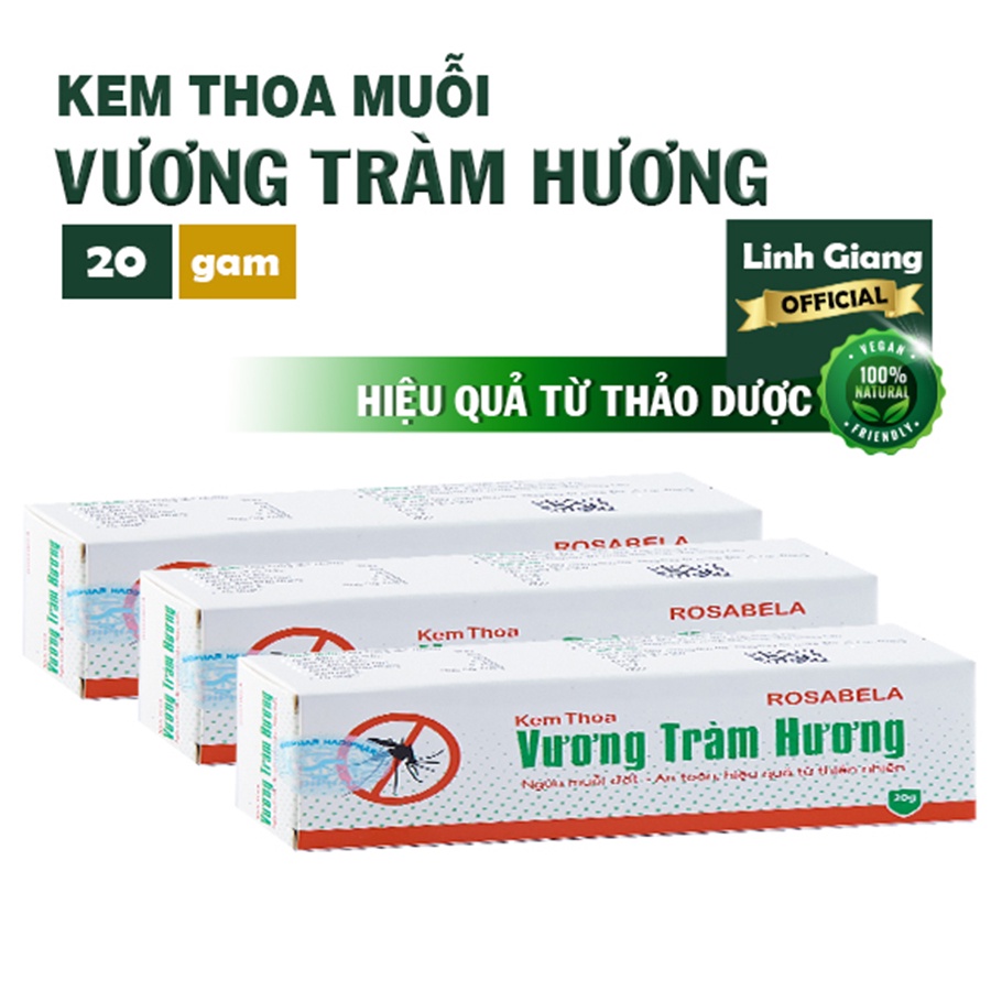 Kem bôi muỗi đốt cho bé chiết xuất hoàn toàn từ thiên nhiên, chống muỗi an toàn, hiệu quả, tiện lợi sử dụng (20g)