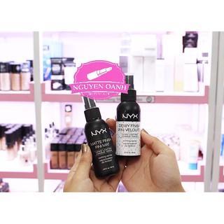 Xịt Giữ Trang Điểm NYX MATTE FINISH