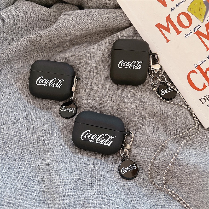 Ốp Hộp Đựng Tai Nghe Nhét Tai Hình Lon Coca Cho AirPods Pro AirPods 1 2 3