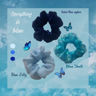 Cột tóc vải Scrunchies 1 lớp