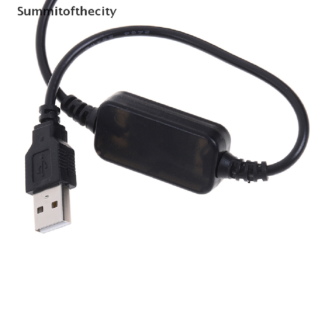 Đầu chuyển đổi cổng USB 5V 2A sang ổ cắm bật lửa điện xe hơi 12V 8W tiện lợi