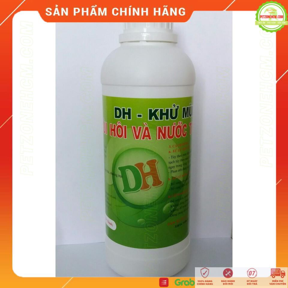 Vi sinh DH khử mùi hôi 1 lít 🎁FREESHIP🎁 xử lý nước thải hầm cầu-hố phân-chuồng nuôi chó mèo-hố gas-cống rãnh bị ô nhiễm