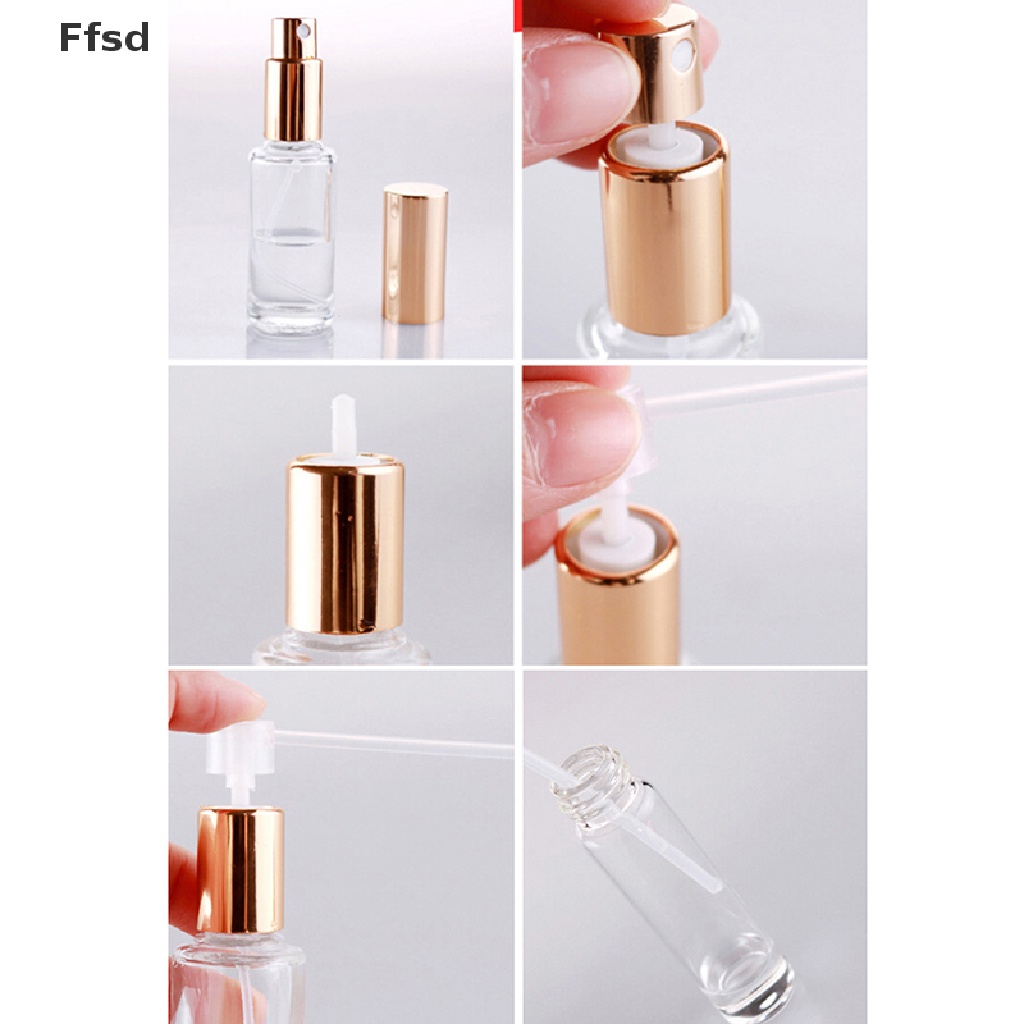 10 bộ phân phối nước hoa, bình phun, thủy tinh, nhôm, nước hoa đơn giản