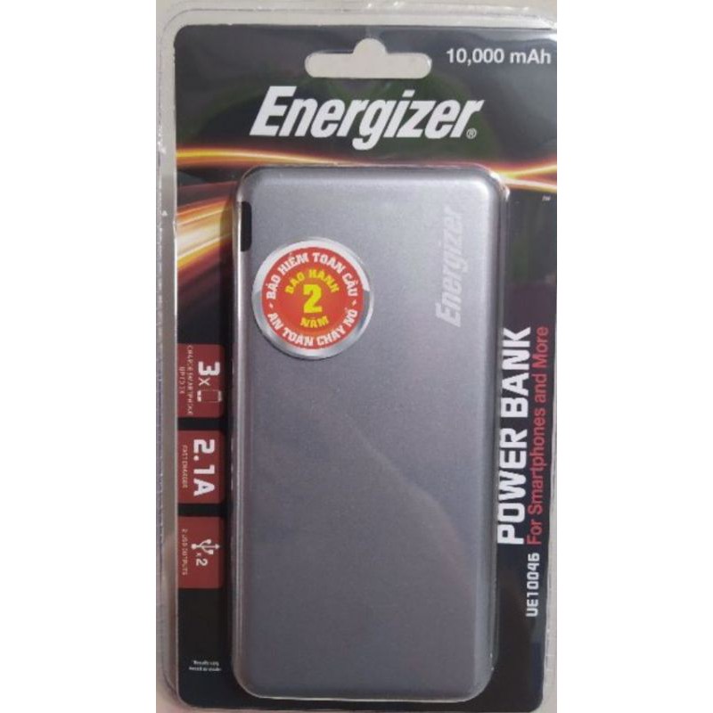 Pin sạc dự phòng Energizer 10000mAh UE10046