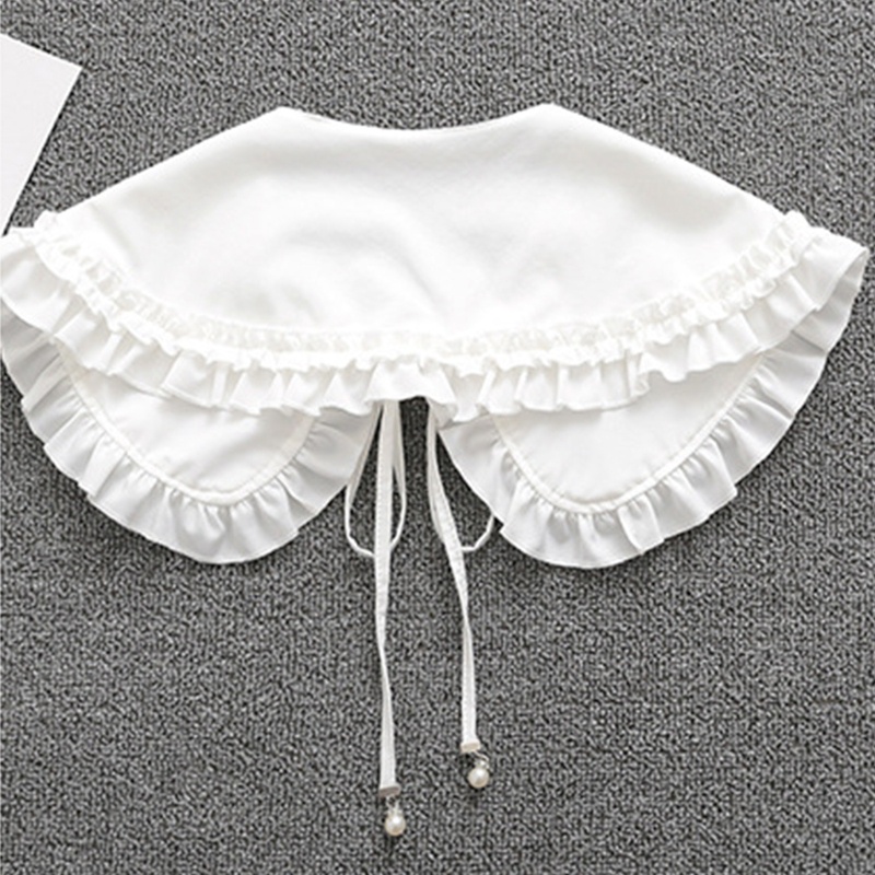 Vòng Cổ Giả Bèo Thắt Nơ Phong Cách Lolita Cổ Điển Cho Nữ