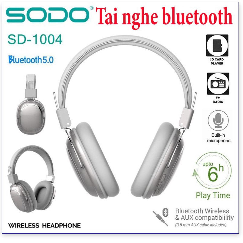 Nơi Bán Tai Nghe Bluetooth JBL SD-1004, Tai Nghe Bluetooth SD-1004, Tai Nghe Chụp Tai Không Dây và Có Dây Giá Rẻ, Tai Ng