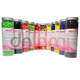 Sáp wax lông nóng an lành dalami - wax triệt lông an toàn tại nhà - tặng 12 que gỗ - có che tên sản phẩm