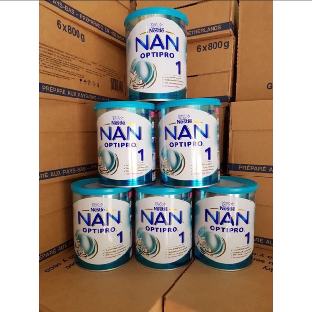 Sữa Nan Nga 800g từ số 1- số 4