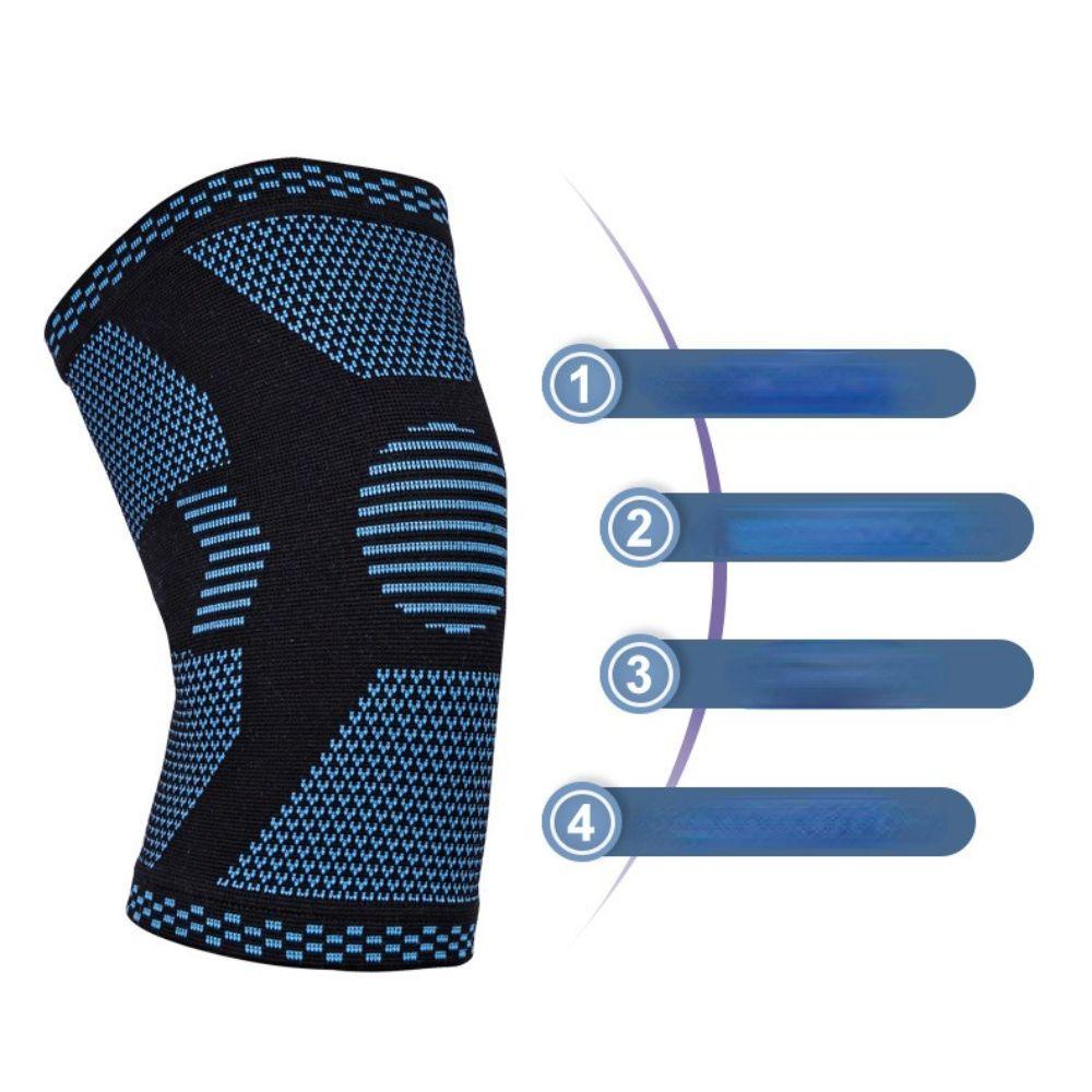 Băng Quấn Đầu Gối Co Giãn Thoáng Khí Hỗ Trợ Giảm Đau Khớp Khi Chơi Thể Thao