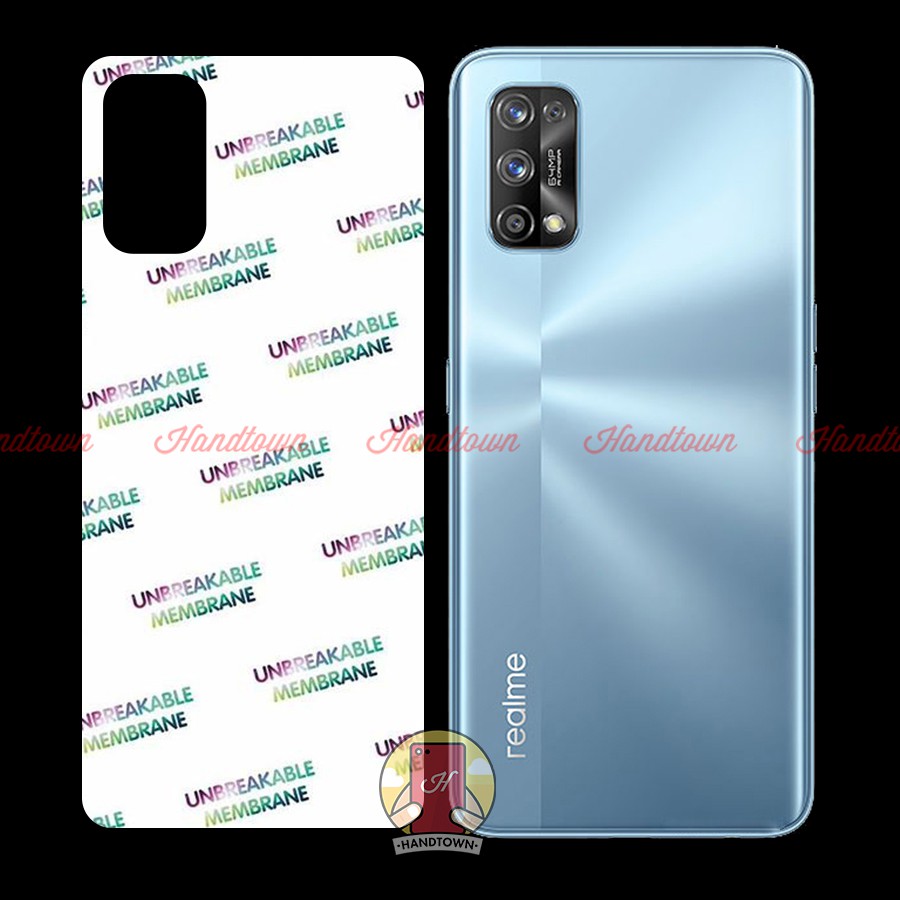 Dán Ppf Mặt Lưng Realme 8 / 7 / Realme 7i / Realme 7S / Realme 7 Pro Hiệu Ứng Cầu Vồng và Trong Suốt Không Full Viền