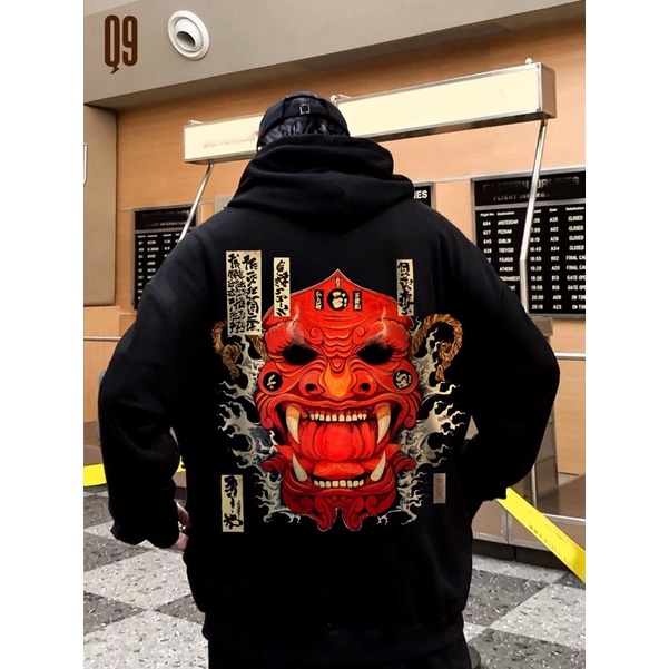 Áo hoodie nam fom rộng