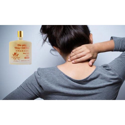 ✅ [CHÍNH HÃNG] Dầu Gừng Thái Dương – Nóng mạnh, giúp thông kinh, hoạt lạc, giảm ho, ngừa cảm cúm, cảm lạnh