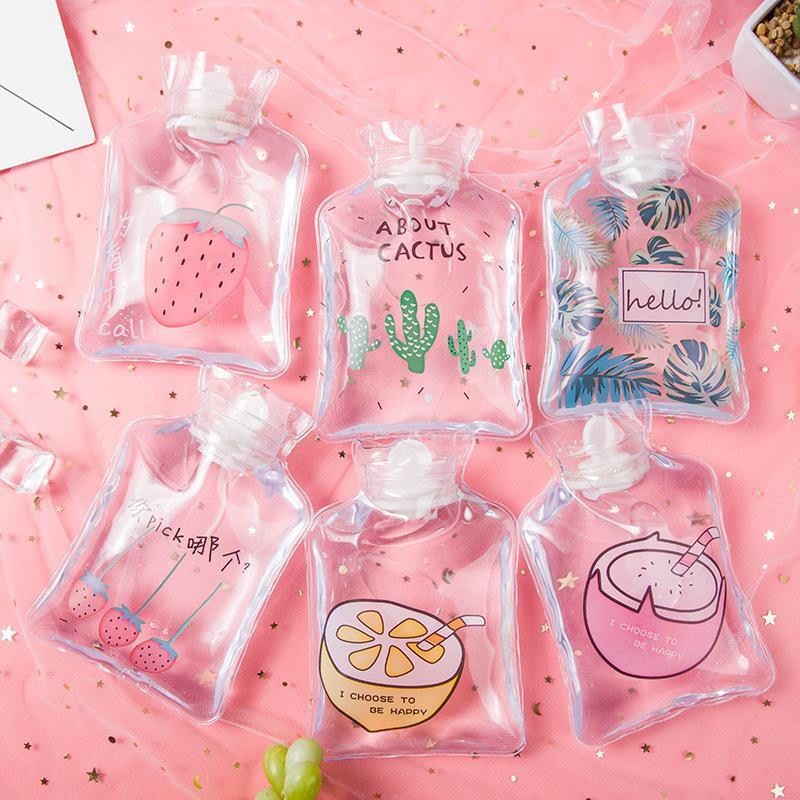 Túi Sưởi Chườm Nóng Lạnh Mini Trong Suốt Loại Đẹp 🍀 Clovershop68 🍀