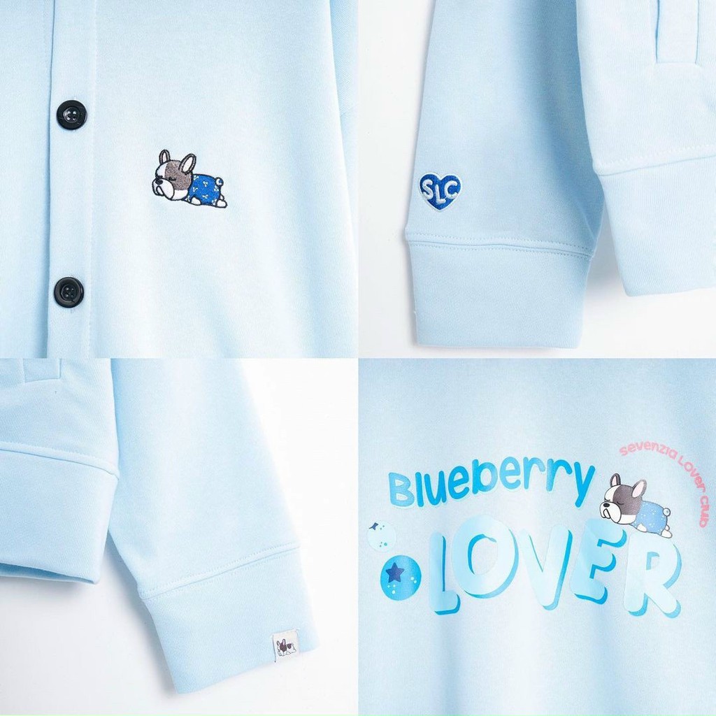 Áo Khoác Nỉ Bông Cardigan LOVER PUPPY Unisex NAM NỮ Form Rộng Ulzzang 𝐍𝐔𝐏𝐀𝐊𝐀𝐂𝐇𝐈