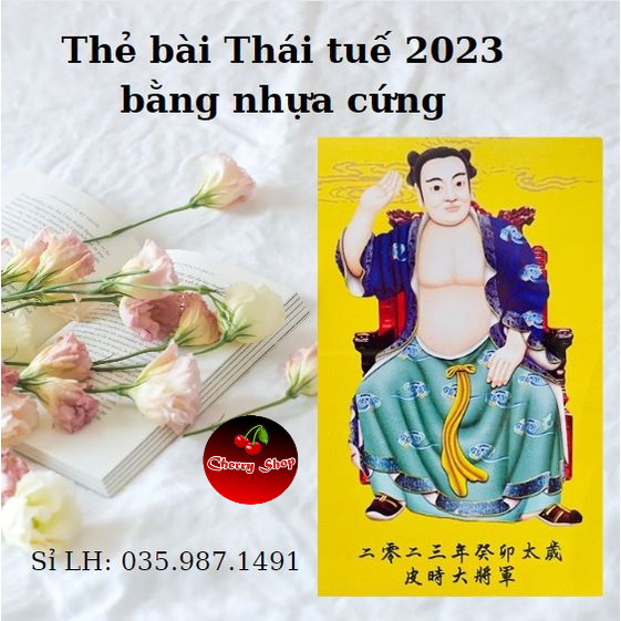 [GIÁ SỈ] Thẻ Kim Bài Thái Tuế 2023 Bỏ Bóp Ví Cho Người Tuổi: Mão-Thìn-Dậu-Ngọ-Tý hoá giải điều không may [THẺ NHỰA VÀNG]