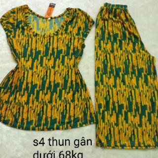 Size 4- đồ bộ dài thun gân