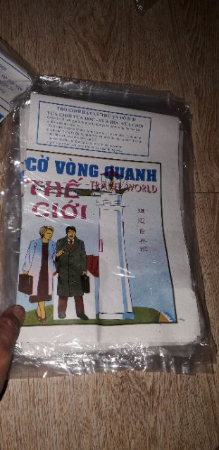 Trò chơi tuổi thơ_Set 5 bộ cờ Vòng Quanh thế giới