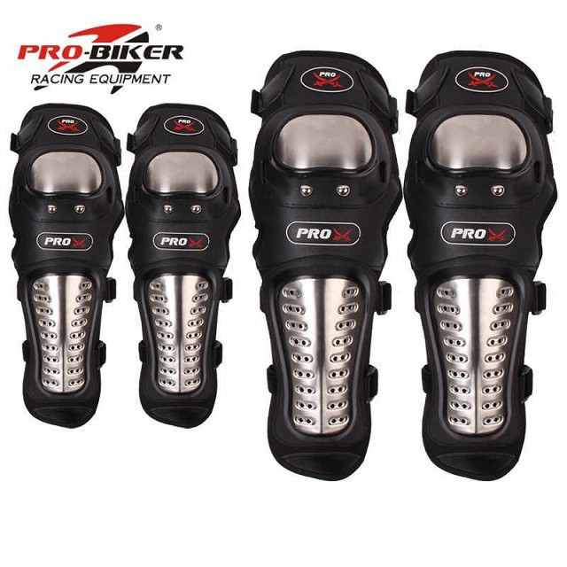 ∈♧❆GIÁP PHƯỢT PROBIKER ( 4 Món - 2 Chân Tay) INOX BẢO HỘ (HÀNG TỐT)