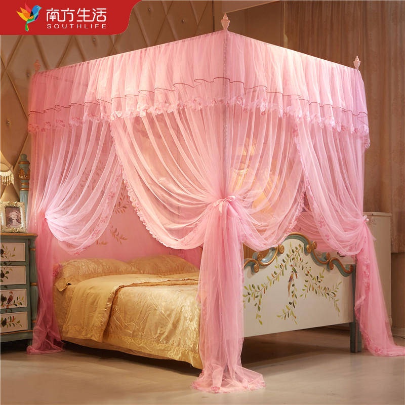 Mùng Lưới Chống Muỗi Phong Cách Công Chúa Kích Thước 1.8M 1.5M 1.2m