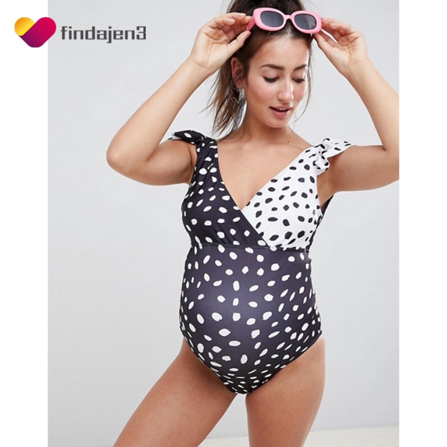 Bikini Họa Tiết Chấm Bi Cho Mẹ Bầu | BigBuy360 - bigbuy360.vn