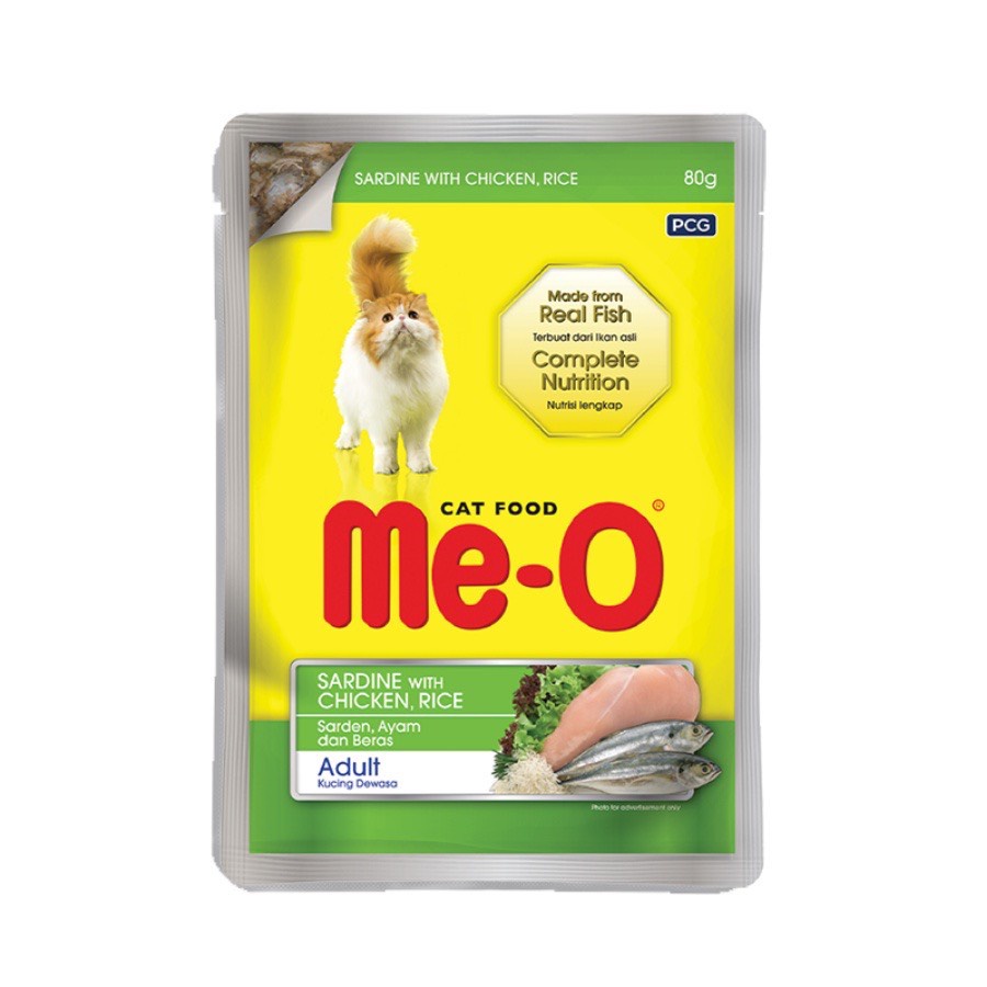 Pate cho mèo ME-O 80g nhiều vị phong phú bổ dưỡng kích thích vị giác cho mèo lớn mèo con