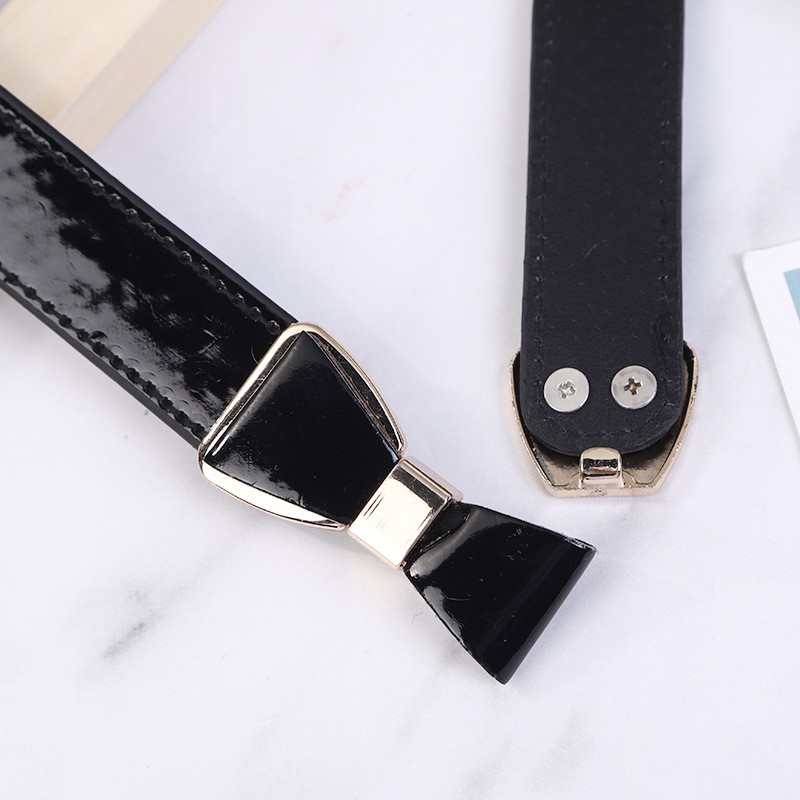 Đai váy bản 2,5cm nơ B23