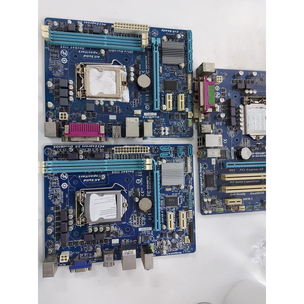 Bo mạch chủ - Main H61 socket 1155 hàng zin nguyên bản đẹp.
