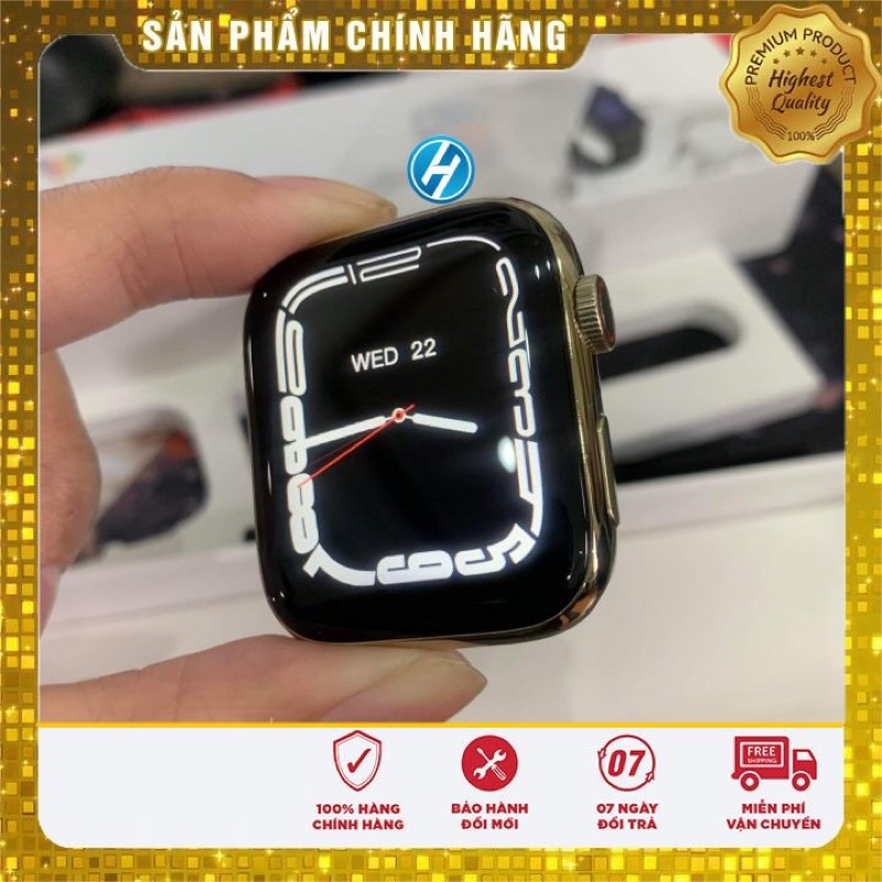 Đồng hồ thông minh S7 Max - Viền Thép, Hỗ Trợ Nghe Gọi, Đo Sức Khoẻ, Vận động