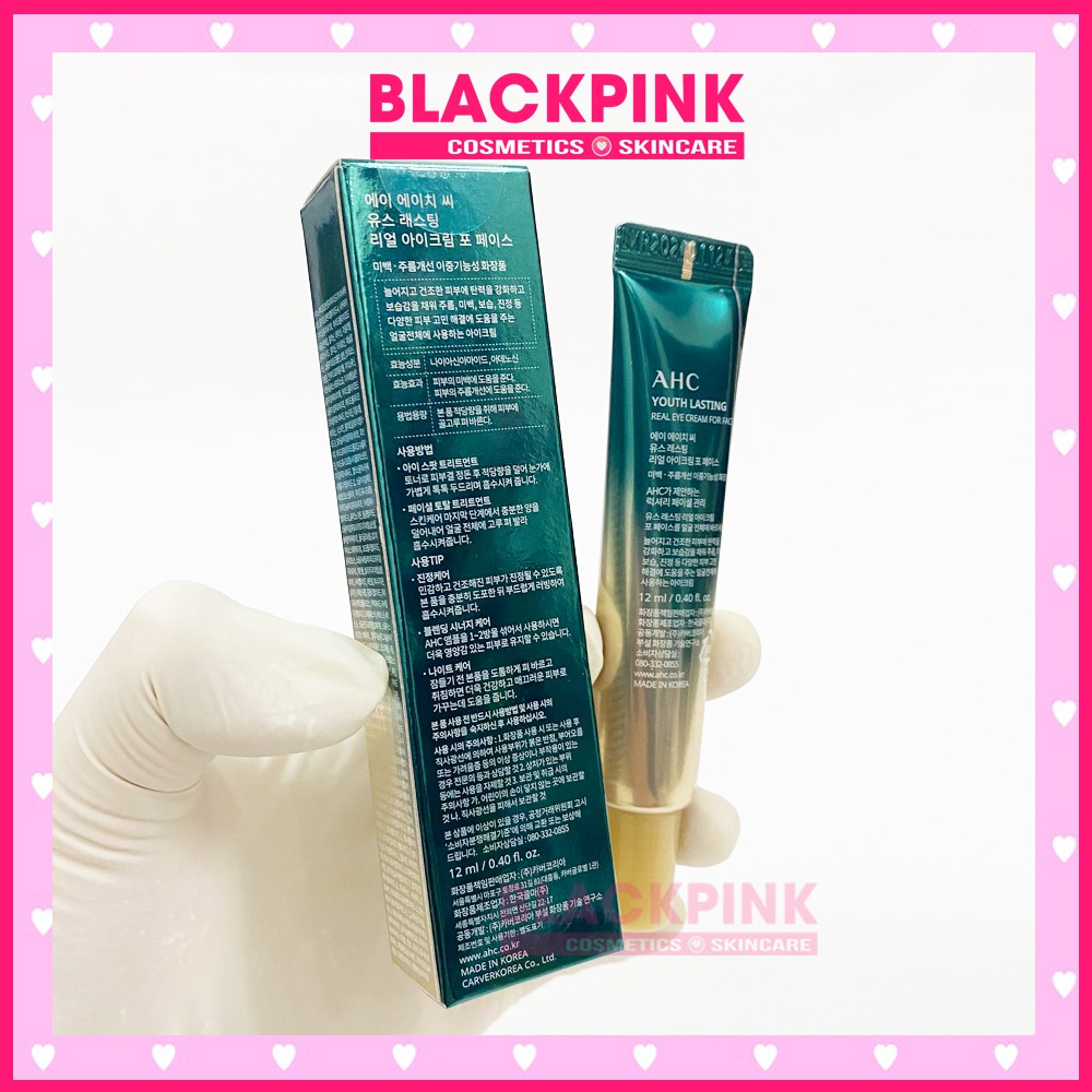 Kem mắt AHC Ageless Real Eye Cream For Face - hết quầng thâm, xóa nhăn vùng mắt | BigBuy360 - bigbuy360.vn