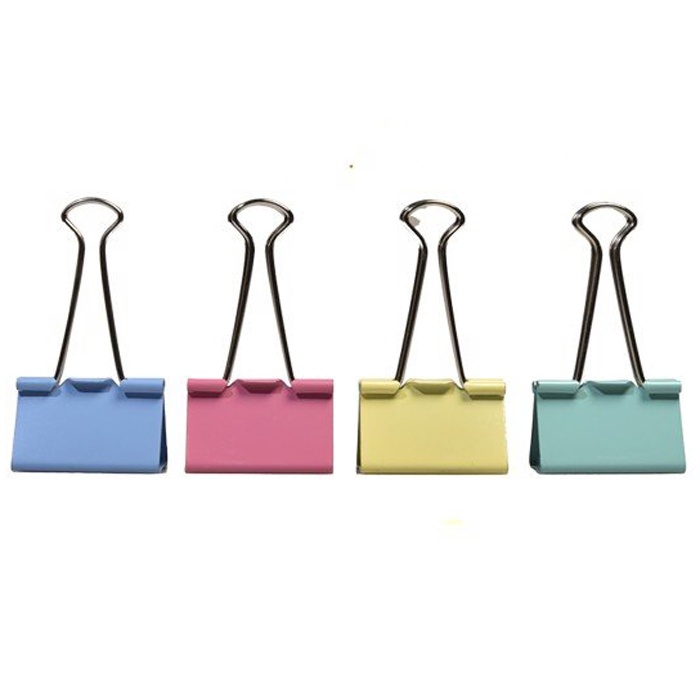 1 Hộp Kẹp Bướm Màu Flexoffice Nhiều Kích Thước 15mm, 25mm, 32mm, hàng chính hãng Thiên Long