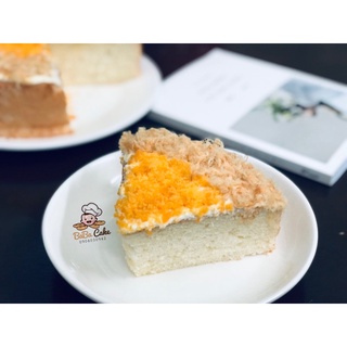 (CHỈ SHIP TP.HCM)  Bánh bông lan trứng muối sốt phômai.