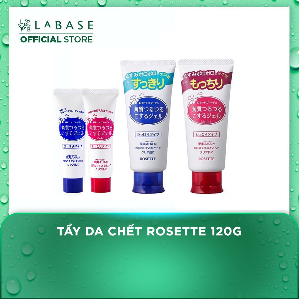 bons Gel tẩy tế bào chết Rosette Peeling Gel 120g chính hãng Nhật Bản