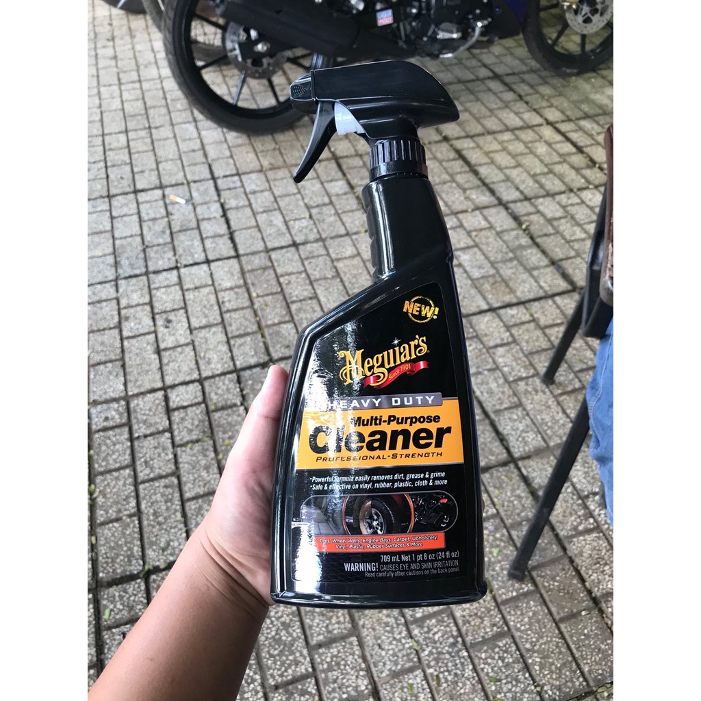 [Mã LT50 giảm 50k đơn 250k] Meguiar's sản phẩm vệ sinh ô tô đa năng - Heavy Duty Multi-purpose Cleaner, G180224, 710 ml