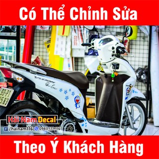 Tem Trùm Vision Trắng Doremon