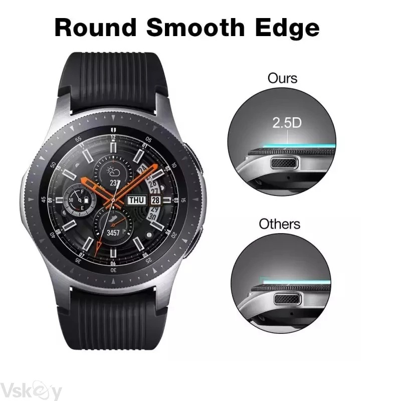 Bộ 3 kính cường lực bảo vệ màn hình tiện dụng cho đồng hồ Samsung Galaxy Watch 4 Classic 42mm 46mm 40mm 44mm