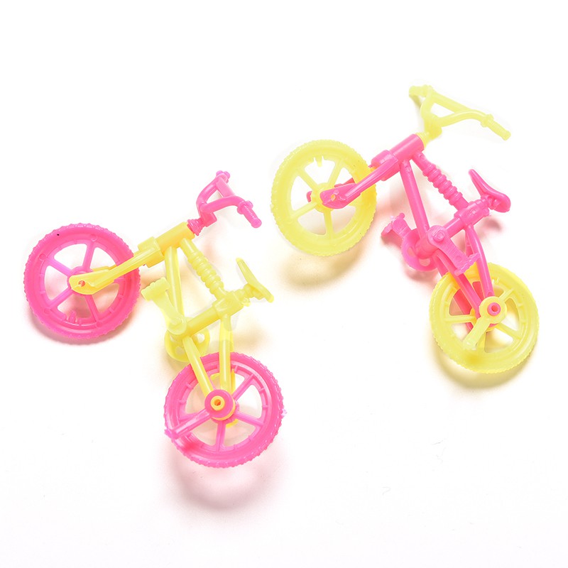 Set 2 / 5 / 10 Xe Đạp Đồ Chơi Mini Cho Búp Bê