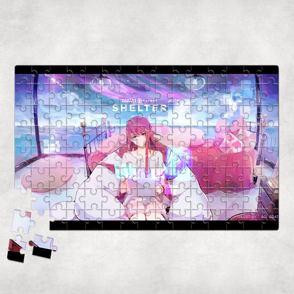 Tranh ghép hình SHELTER - Mẫu 1 - Nhận in theo yêu cầu