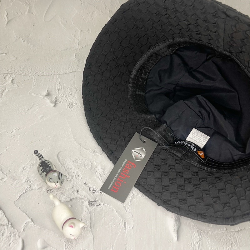 Nón bucket chất xốp mềm đính logo GG thời trang độc lạ cá tính nam nữ