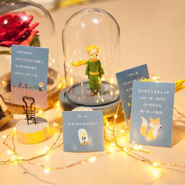 Set 45 miếng dán niêm phong truyện cổ tích hoàng tử bé