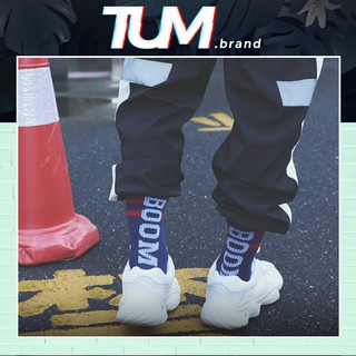 Tất, Vớ Nam Nữ 21TUM cổ cao 👟 BOOM Streetwear sneaker năng động