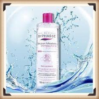 NƯỚC Tẩy trang Byphasse Solution Micallaire Face 500ml