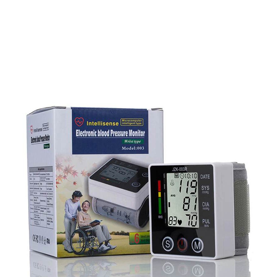 Máy Đo Huyết Áp Cổ Tay JZK - 003R - Pin liền kèm bộ sạc - Bảo hành 6 tháng